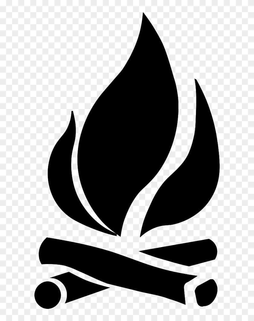 Black Bonfire Png Clipart