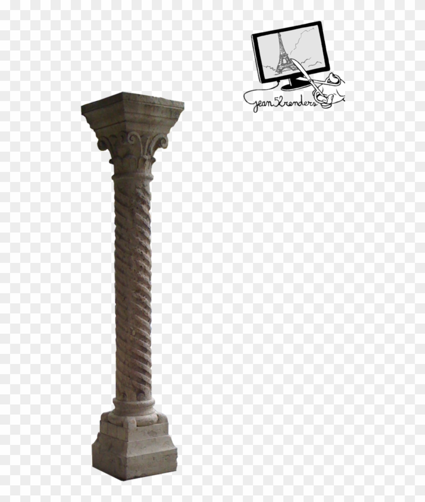 Stone Pillar Png - Column Clipart