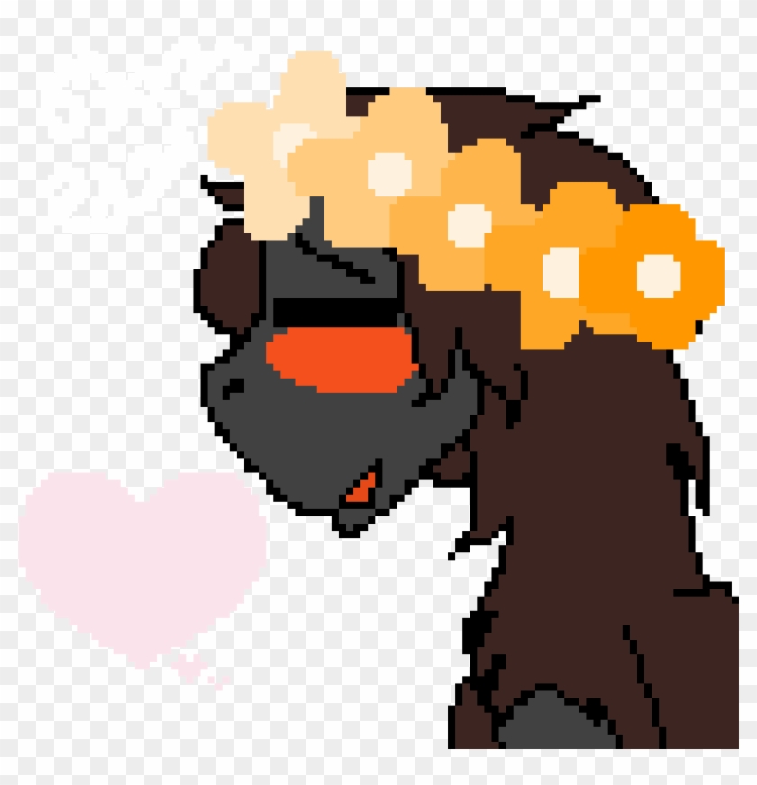 Flower Crown King Kong - Illustration Clipart