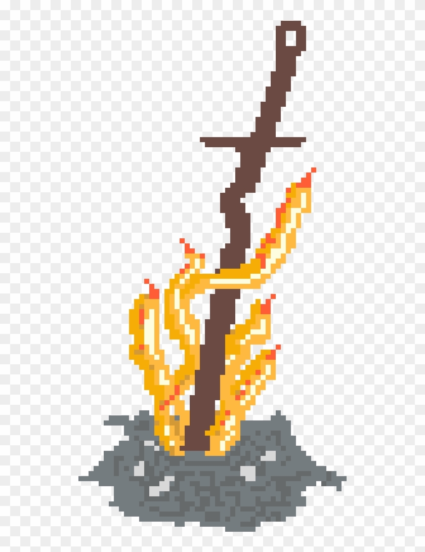 Dark Souls Bonfire Png - Bonfire Dark Souls Png Clipart #240463