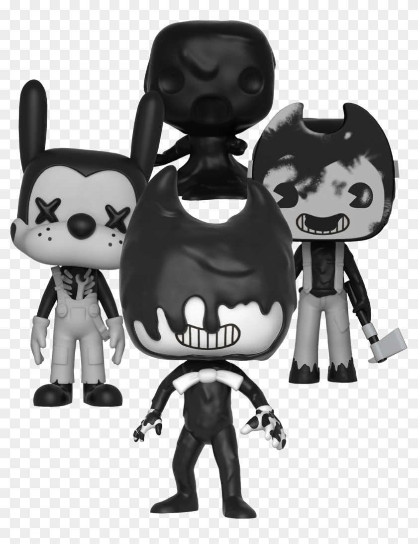 Bendy - Bendy And The Ink Machine Pop Figures Clipart #240491