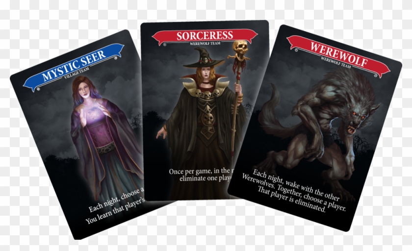 Ultimate Werewolf Legacy Raises The Tension And Increases - Ultimate Werewolf Legacy Cards Clipart