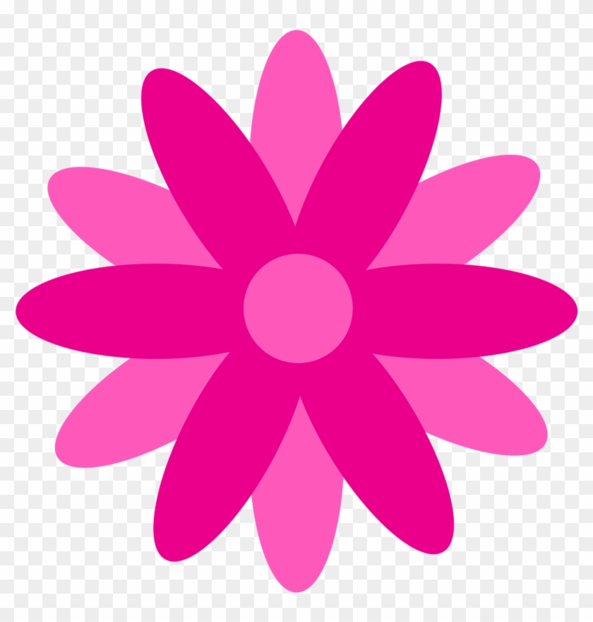 Flor Rosa Desenho Png Clipart