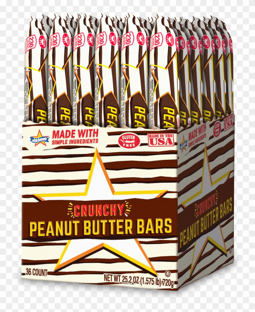 Peanut Butter Bar Stand Up Box - Poster Clipart