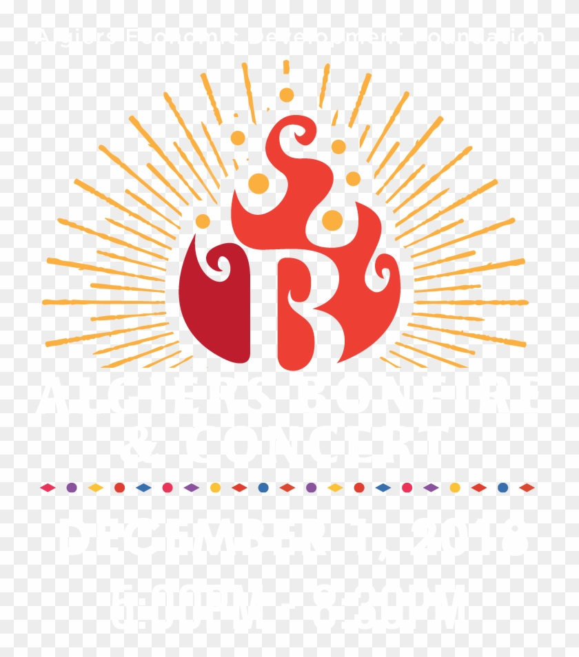 Algiers Bonfire & Concert - Vector Graphics Clipart