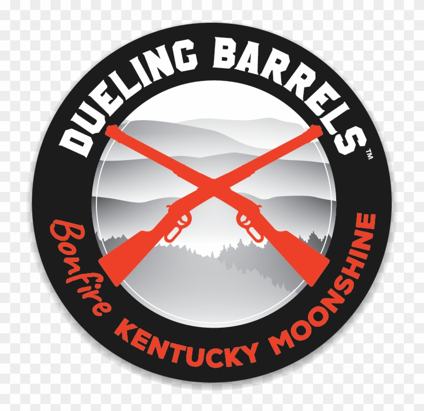 Dueling Barrels Bonfire - Circle Clipart #240835