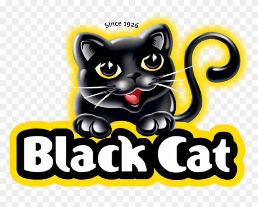 Black Cat Peanut Butter Sticky Logo - South African Peanut Butter Brands Clipart #240857