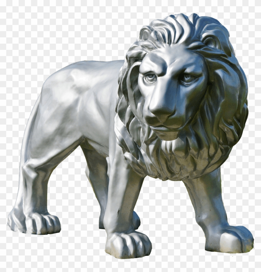 Download - Lion Statue Png Clipart #240858