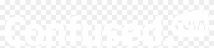 Confused - Com - Confused Com White Logo Png Clipart