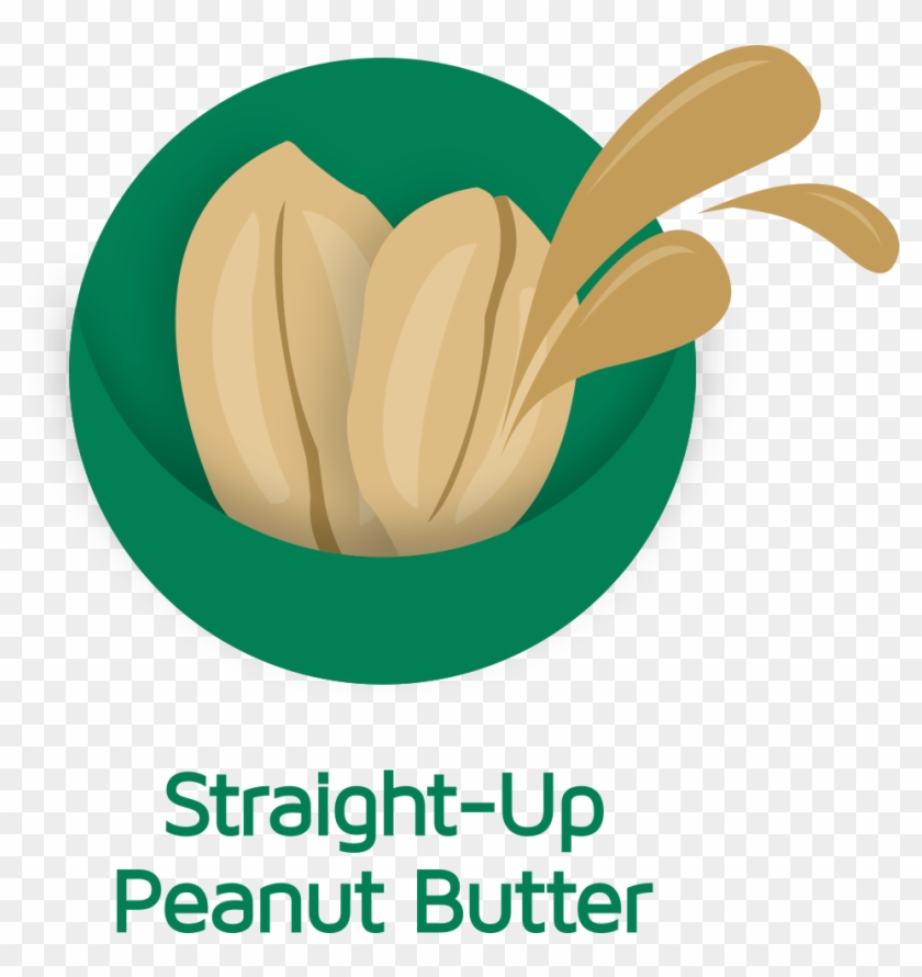 Bon Nut Butters & Sweetsstraight Up Peanut Butter Small Clipart #241212