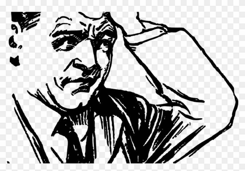 Free Confused Person Clipart, Download Free Clip Art, - Either Eat Everything Or Nothing - Png Download