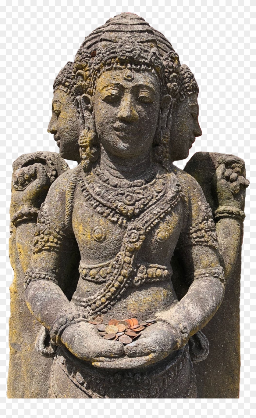 The Creator God Of Hinduism's Holy Trinity, Which Also - Statue Clipart