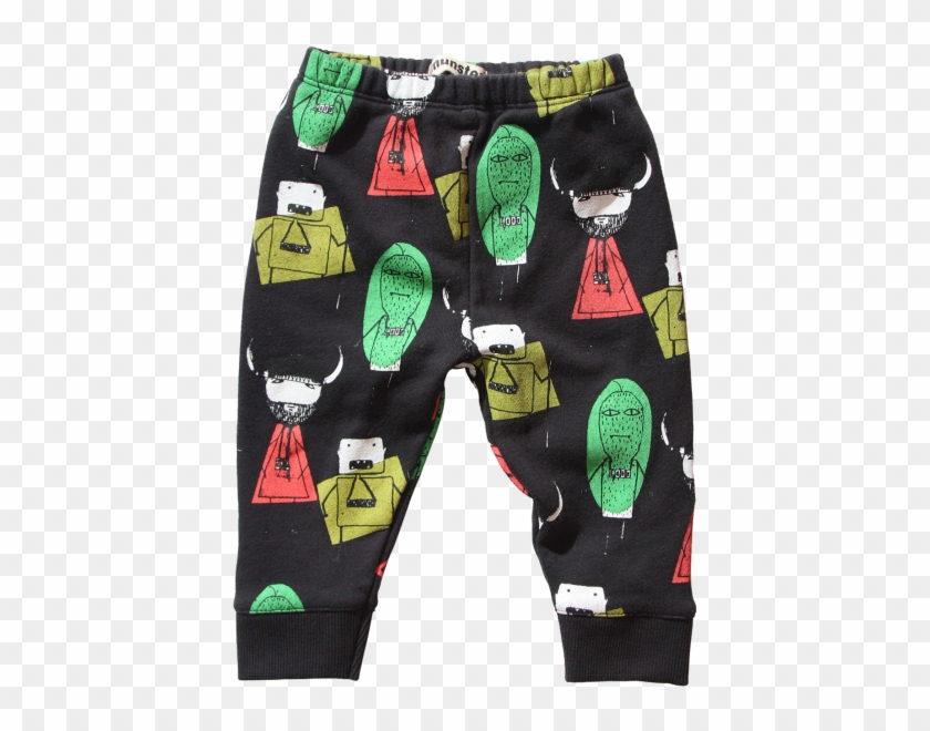 Munster Kids Confused - Board Short Clipart