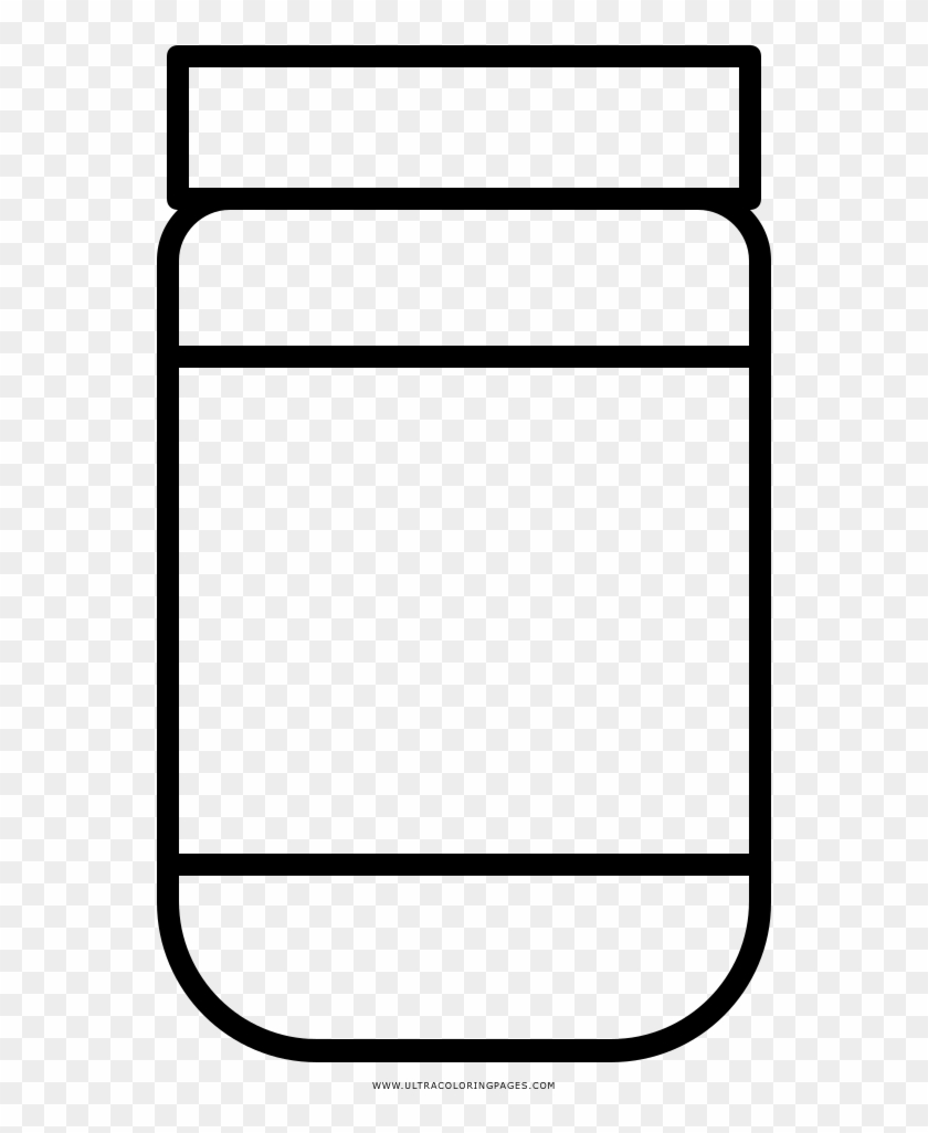 Png Transparent Download Jar Coloring Page Ultra Pages - Line Art Clipart