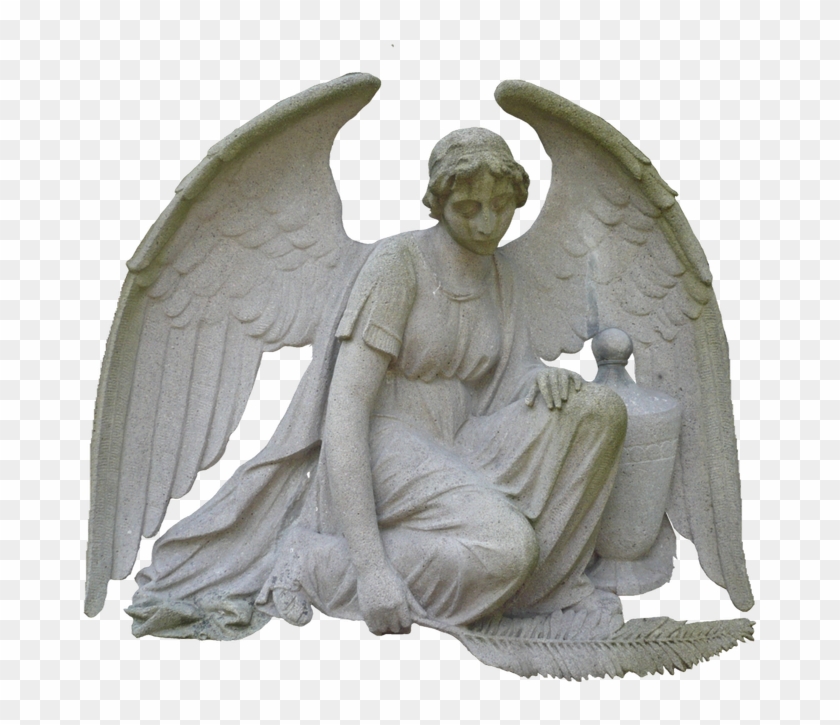 Is This Your First Heart - Angel Statue Png Png Clipart #241626