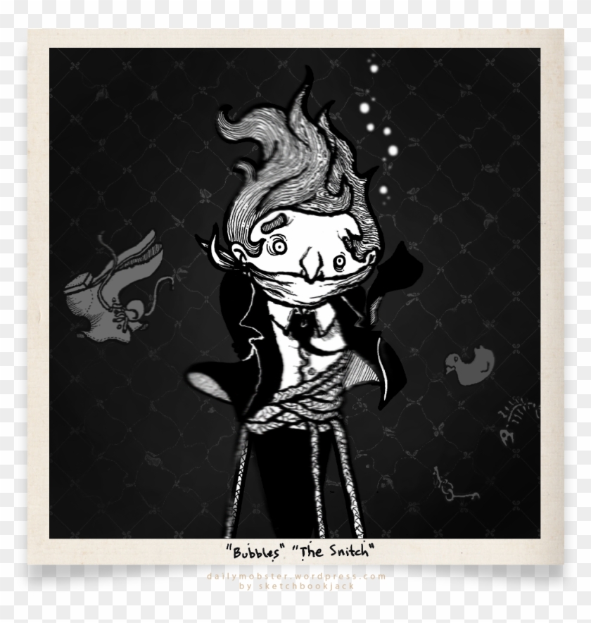 “bubbles The Snitch” - Illustration Clipart