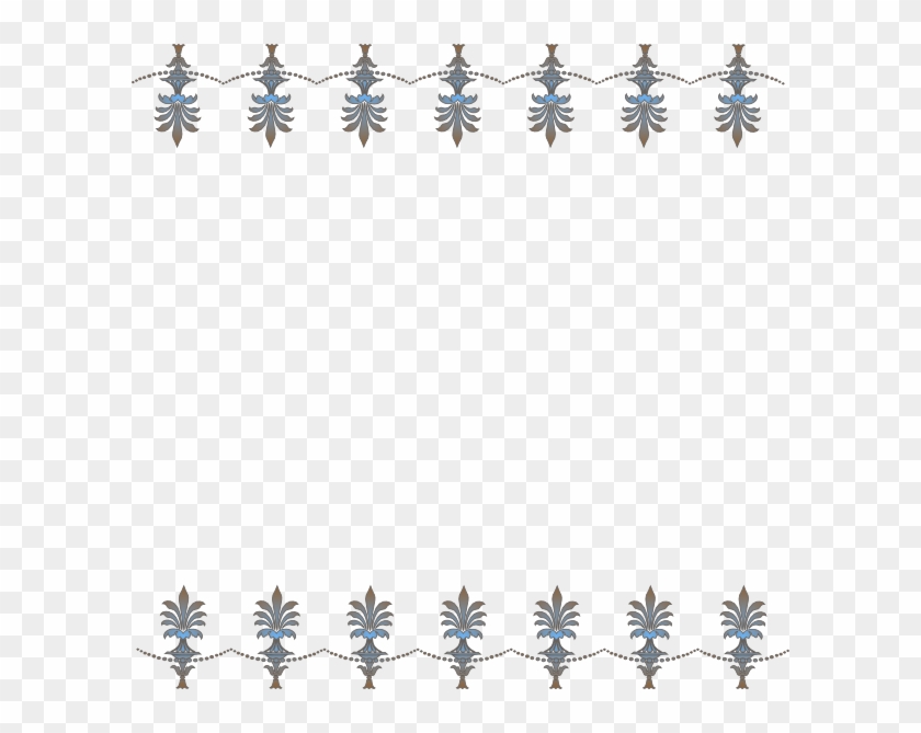 Victorian Border Svg Clip Arts 600 X 589 Px - Png Download #241817