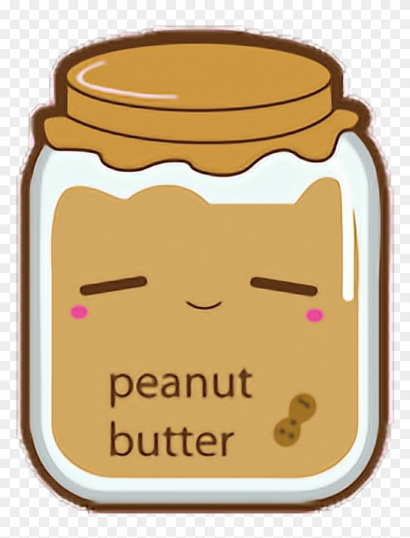 Pink Girls Kawaii Cute Tumblr Dreams Sadness Sad Girls - Cute Kawaii Peanut Butter Clipart