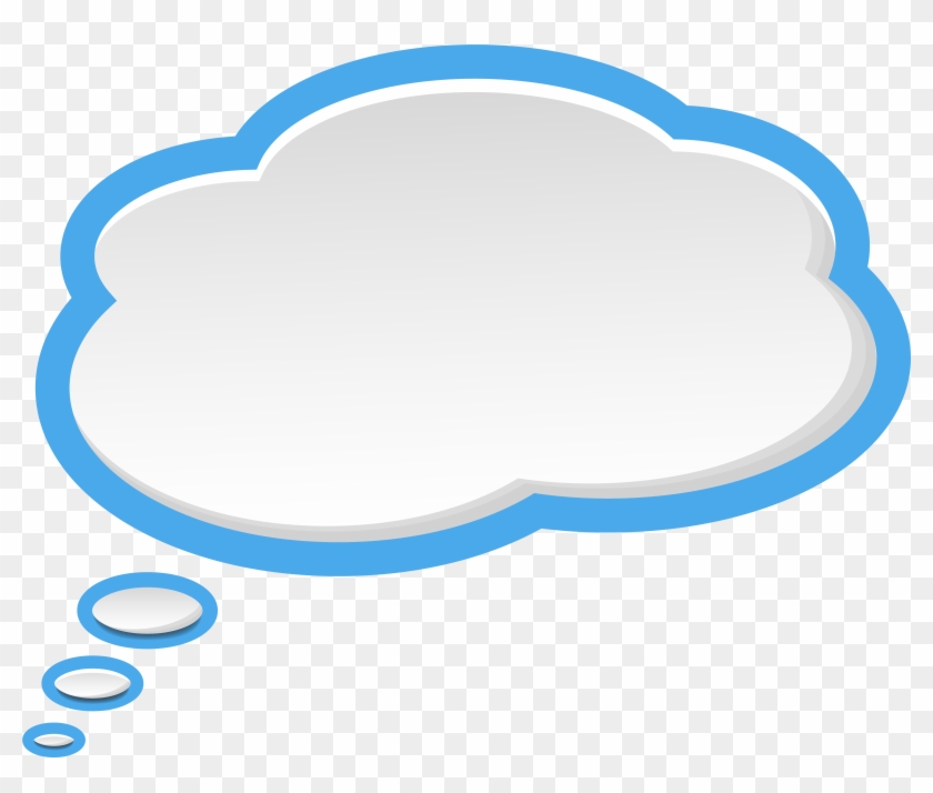 Bubble Speech Sky Blue White Png Clip Art Image - Sky Clipart Png Transparent Png