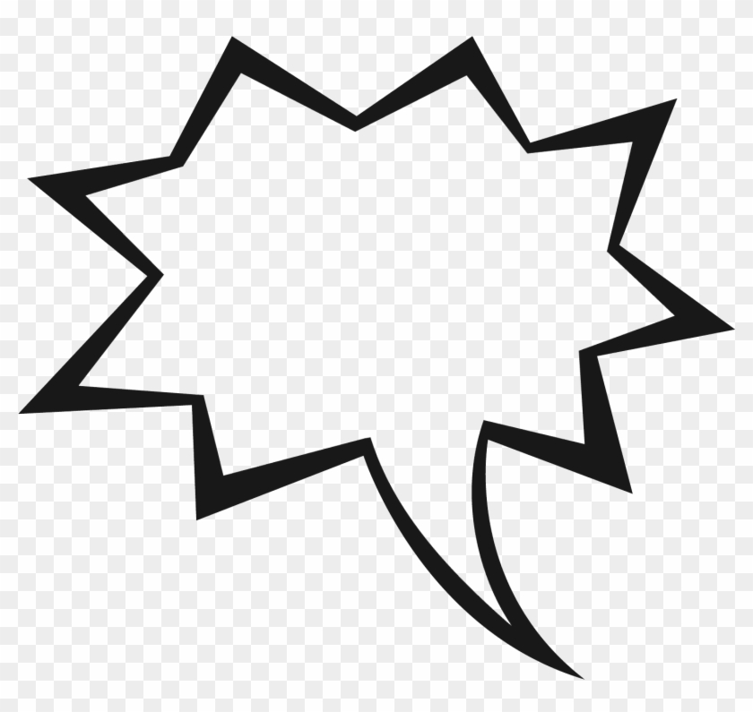 Quote Clipart Word Bubble - Shouting Speech Bubble Png Transparent Png