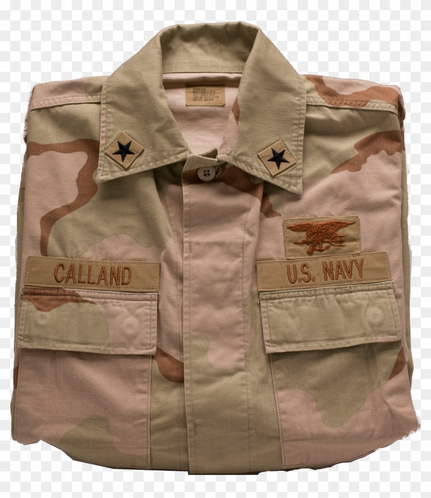 Admiral Calland's Desert Combat Uniform Blouse, 2008 Clipart #242068