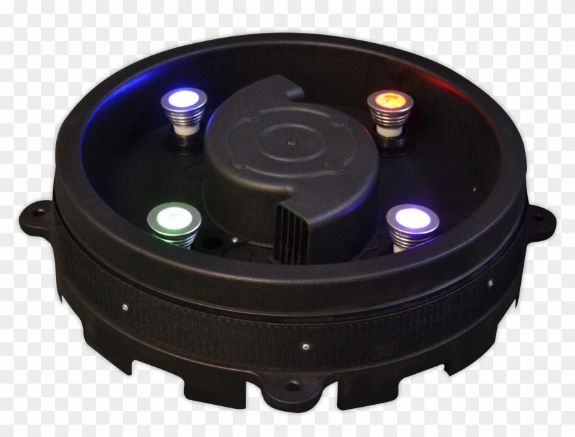 18 Led Pillar Blower 1 - Circle Clipart #242276