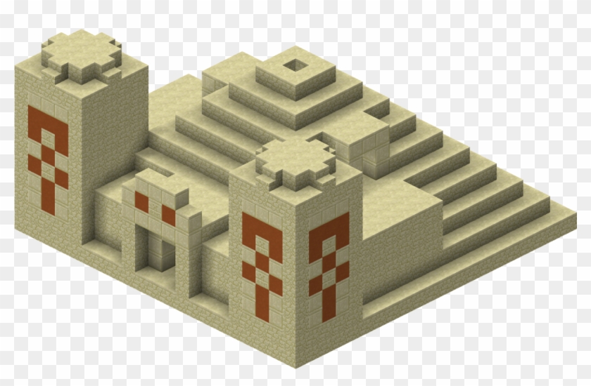 Minecraft Desert Temple Clipart #242294