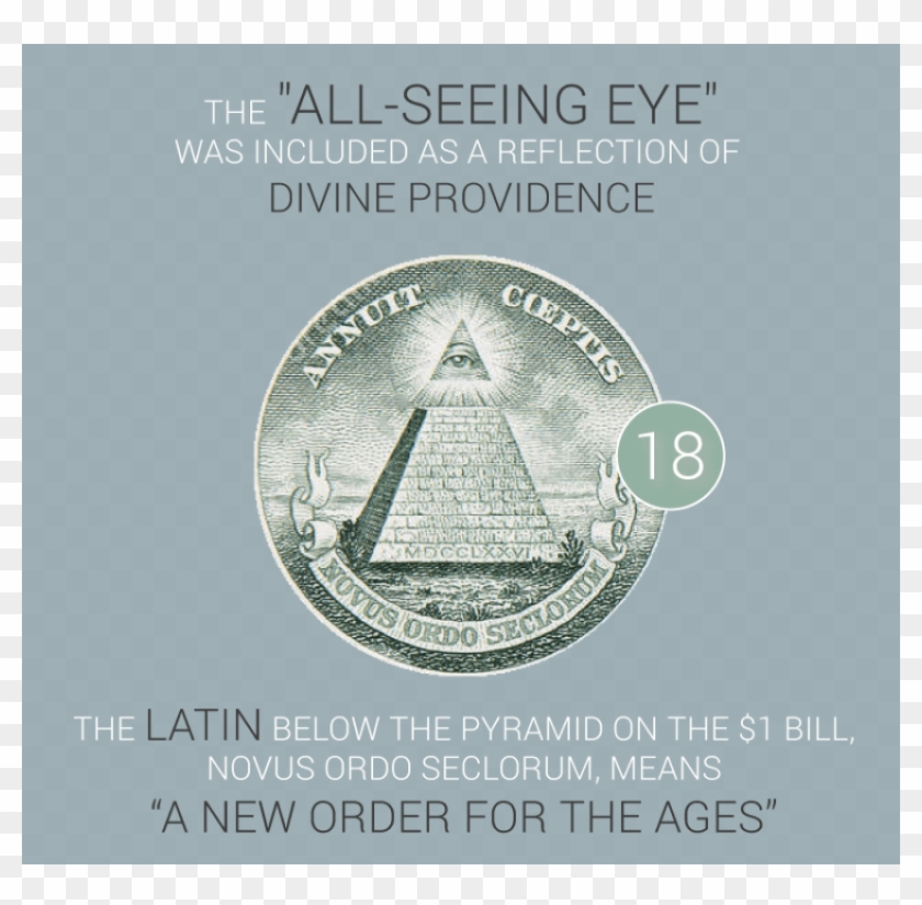 Free Png Download All Seeing Eye Dollar Bill Tattoo - Illuminati Clipart #242296