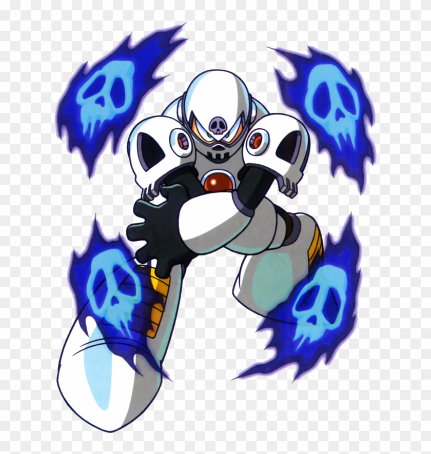 01 Of - Skull Man Mega Man Clipart