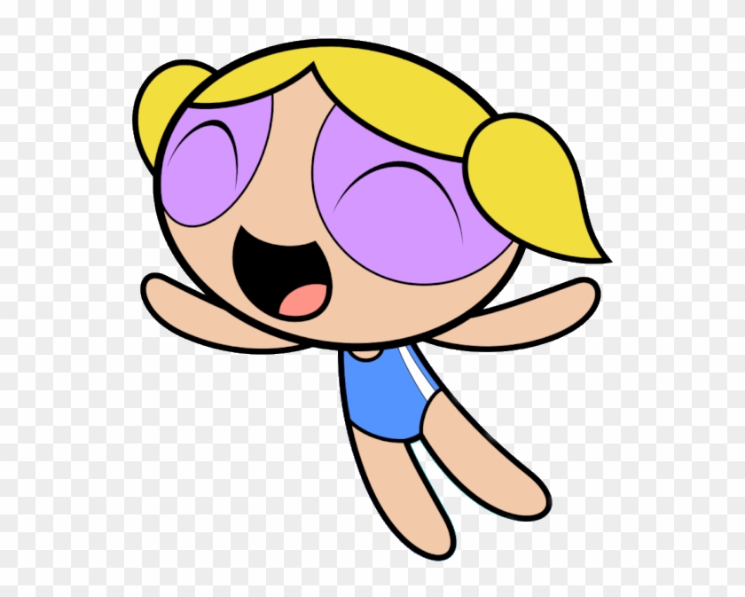 Bubbles - Swimsuit Powerpuff Girls Bubbles Clipart #242805