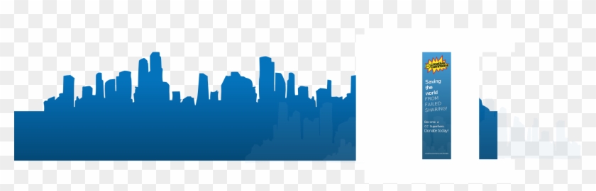 2048px Cc Org Ad Saving Skyscraper - Skyline Clipart