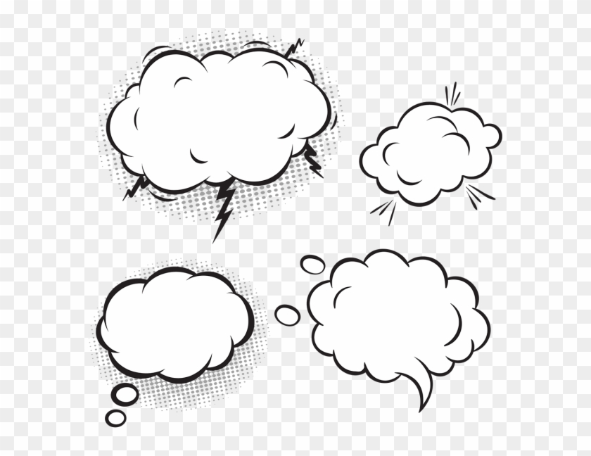 Creative Bubbles Of Speech Vector, Bubbles, Speech - Illustration Clipart