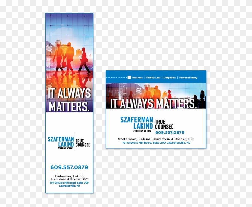 Szaferman Digital Ads - Skyscraper Banner Ads Law Firms Clipart