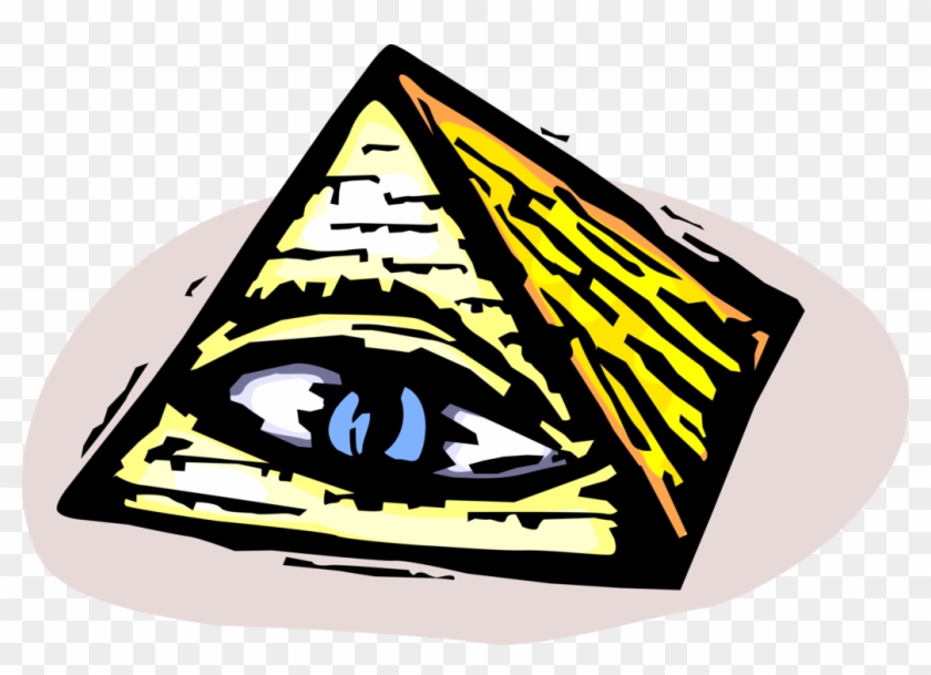 Vector Illustration Of Ancient Egyptian Pyramid With Clipart #242975