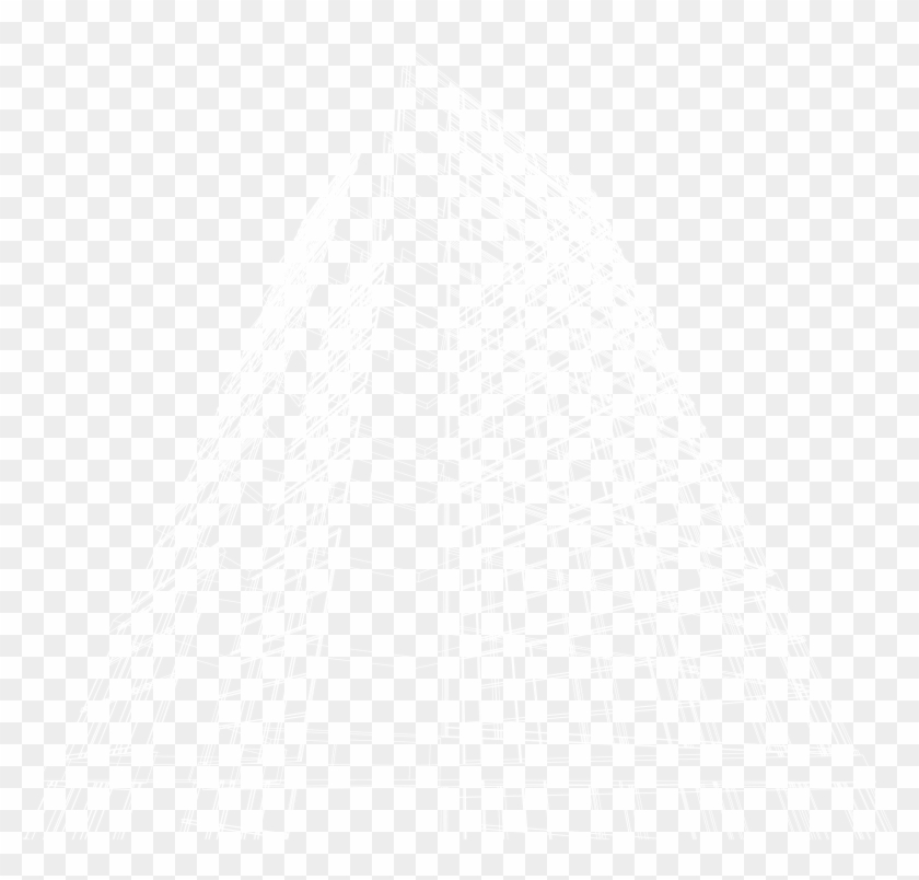 Skyscraper Outline - White - Brutalist Architecture Clipart