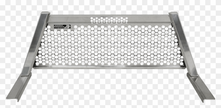 Honeycomb Headache Rack Front Silver - Grille Clipart #243160