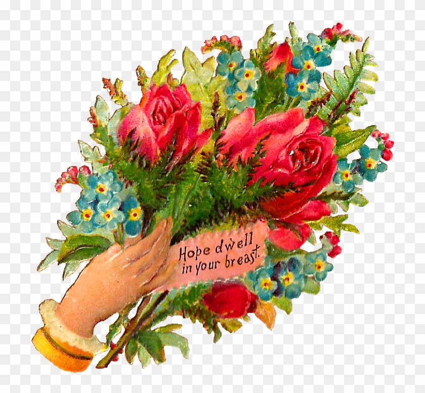 Graphic Free Download Antique Images Free Flower Graphic - Welcome Flower Bokeh Png Clipart #243220