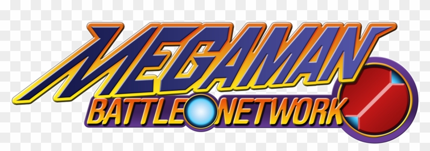 Monster's Game Room - Mega Man Battle Network 4.5 Logo Clipart