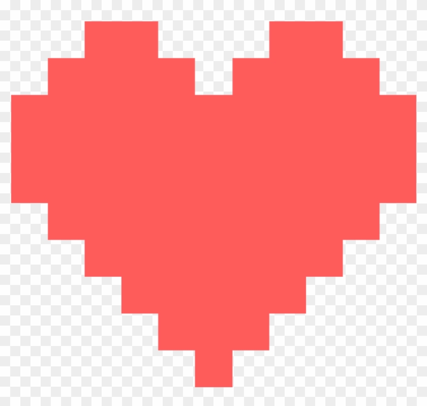 Pixel Heart Png - Pixel Heart Png Transparent Clipart #243486