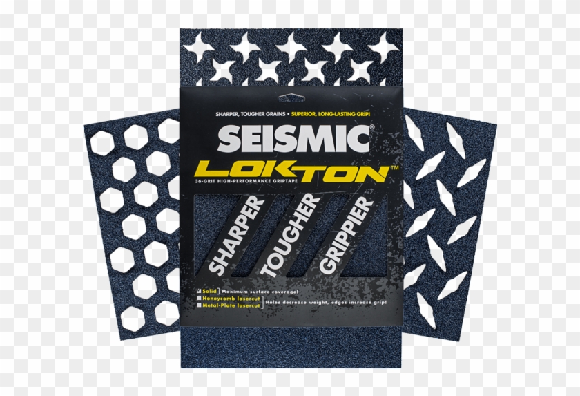 Seismic Lokton Griptape - Grip Tape Clipart #243504