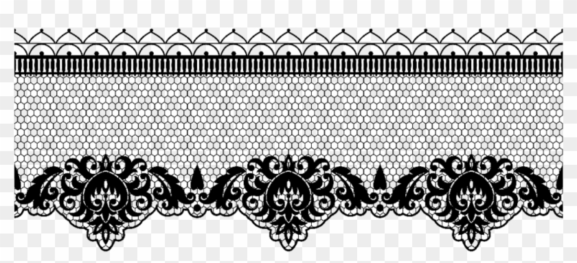 Lace Texture Laco Renda Stickers - Transparent Transparent Background Lace Pattern Clipart