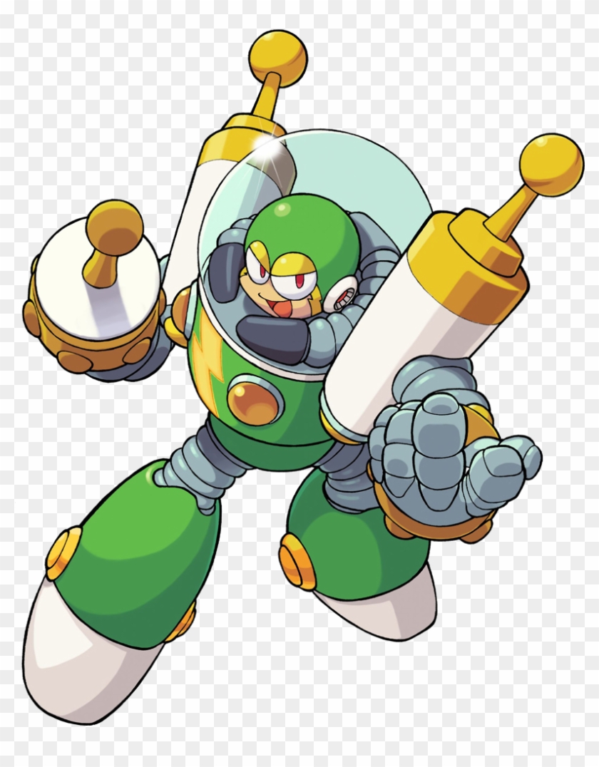 [spoiler=dynamo Man] Dynamoman - Mega Man Dynamo Man Clipart
