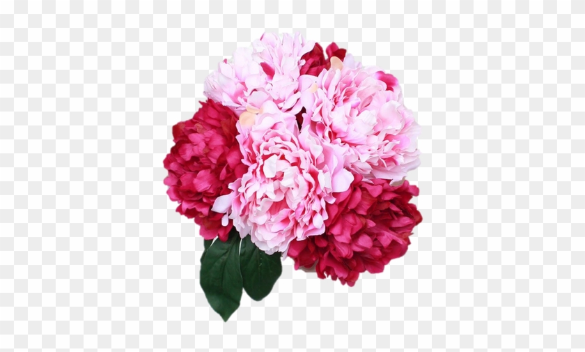 Pink Peonies Bouquet - Peony Bouquet Png Clipart #243571
