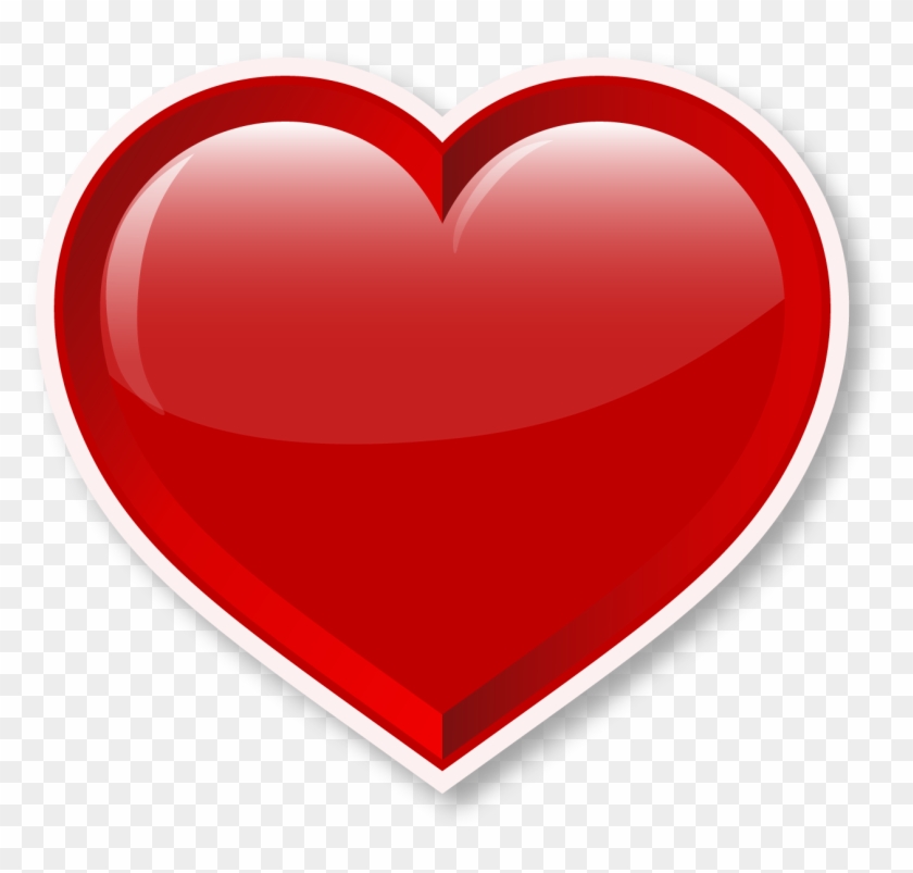 Valentines Heart Single - Heart Vector Clipart