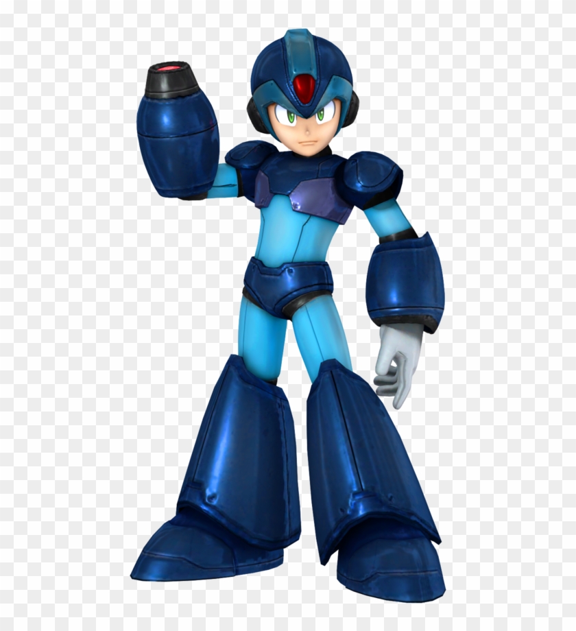 Mega Man Transparent - Mega Man X De Super Smash Bros Clipart