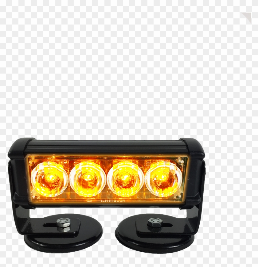 Details About Warningworx Led Amber Orange Magnetic - Strobe Light Clipart #243679