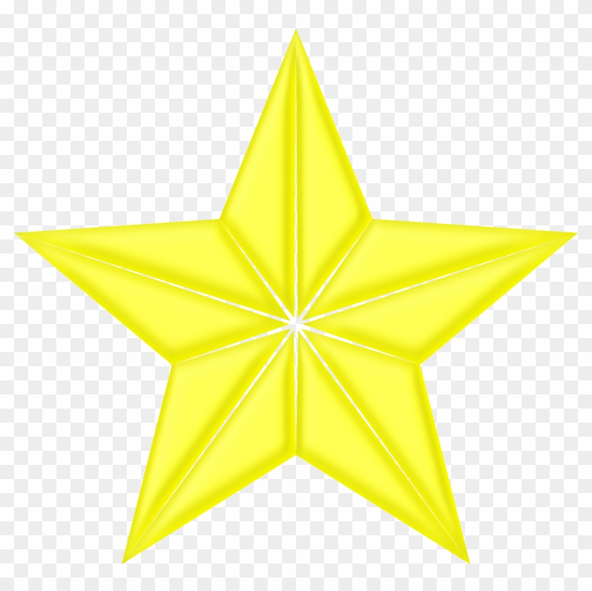This Free Icons Png Design Of 3d Segmented Yellow Star Clipart