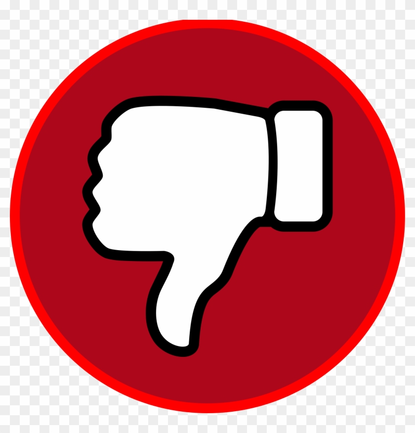 Clipart Thumbs Down Circle Thumbs Up Clip Art Transparent - Thumbs Down Clipart Png