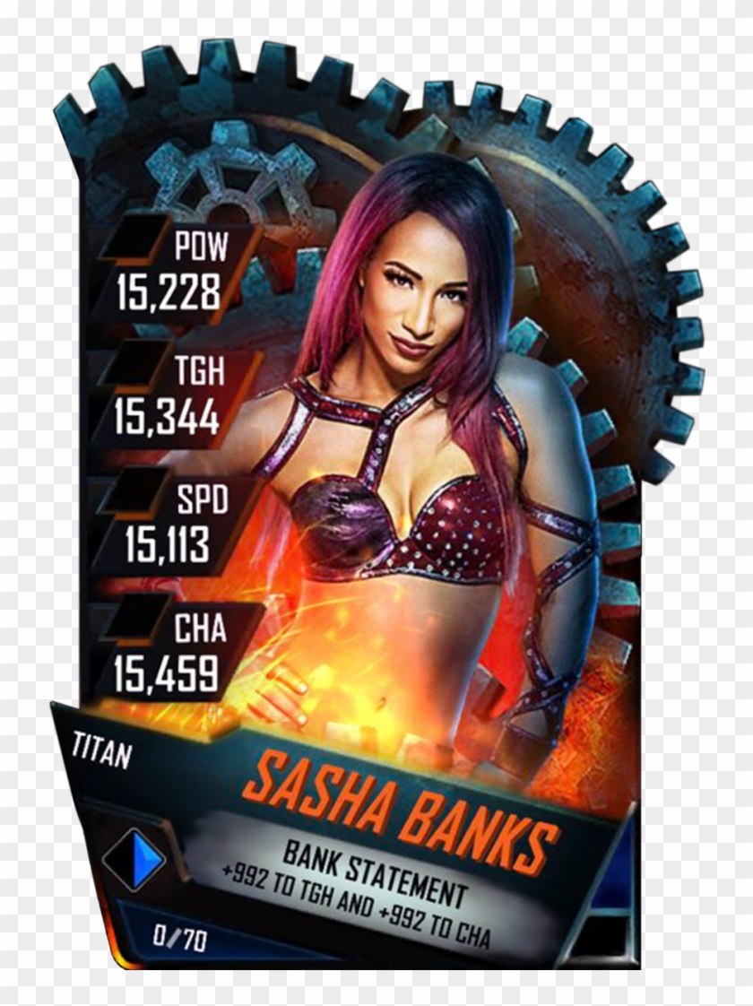 Sashabanks S4 18 Titan - Wwe Supercard Brock Lesnar Titan Clipart #244061