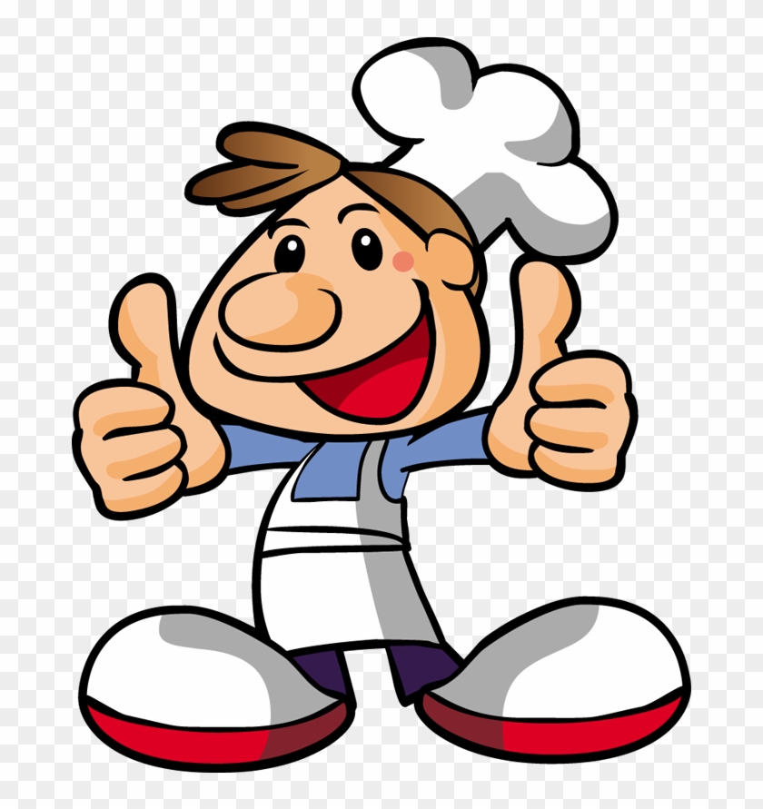 Happy Clipart Thumbs Up - Little Chef - Png Download